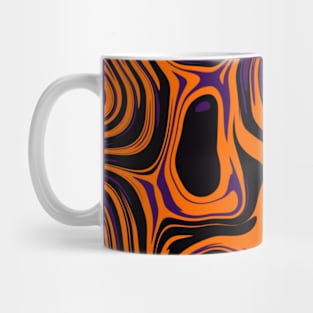 Funkyart orange Mug